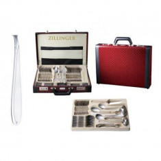 Set Tacamuri Din Inox 72 Piese, Zillinger, Zl-852 Minerva, Diplomat foto