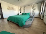 Lenjerie pat damasc Serenity Coneltex, 180 x 210 cm, 6 piese (2 față perna 40x40 cm, 2 x fata perna 50x70 cm, 1 x cearceaf pat, 1 x cearceaf pilota),