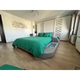 Lenjerie pat damasc Serenity Coneltex, 180 x 210 cm, 6 piese (2 față perna 40x40 cm, 2 x fata perna 50x70 cm, 1 x cearceaf pat, 1 x cearceaf pilota),