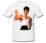 Tricou &quot; Bruce Lee - stop &quot;