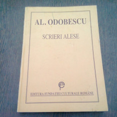 SCRIERI ALESE - AL. ODOBESCU