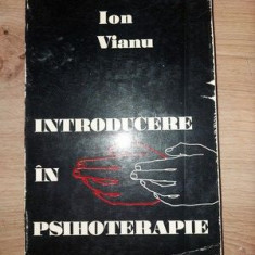 Introducere in psihoterapie- Ion Vianu