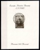 Romania 1932, LP 101, Expozitia filatelica EFIRO, colita nedantelata cu stampila Expozitiei! EROARE!!! MNH!, Stampilat