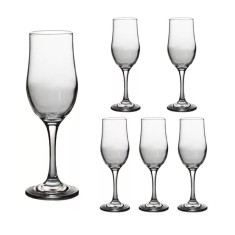 Set 24 Pahare Sticla cu picior 185ml Sampanie Flute Ariadne 96515 DNC56693