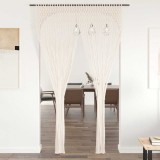 vidaXL Perdea macrame, 140 x 240 cm, bumbac