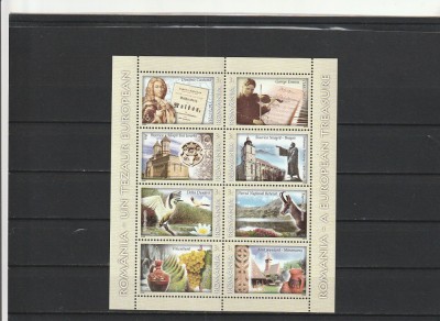 ROMANIA 2009 LP 1844 c ROMANIA - UN TEZAUR EUROPEAN MINICOALA TIP II MNH NESTAMP foto
