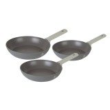 Cumpara ieftin Set 3 Tigai Berlinger Haus BH 7075 Aspen Collection, Marmura, Inductie, 20/24/28cm, Antiaderent, Fara PFOA, Plumb, Cadmiu
