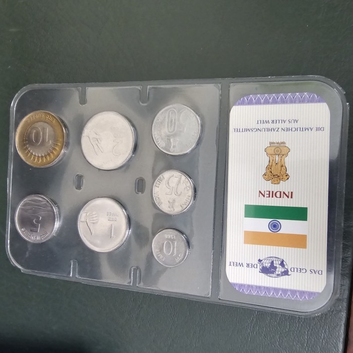 India set 7 monede