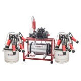 Pompa de vacuum pentru sistem fix cu două bidoane