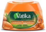 Vatika Naturals Hair Cream - Extreme Moisturizing (210ml, Almond)