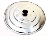 Capac din aluminiu pentru tigaie paella, diametru 36 cm, maner plastic, Garcima, GRC60436