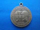 MEDALIE RUSIA 70 ANI DE LA TERMINAREA PRIMULUI RAZBOI MONDIAL
