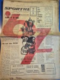 ziarul sportul popular 31 decembrie 1966 - numar de anul nou
