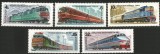 s3 Rusia 1982 - Locomotive 5v. neuzat,perfecta stare