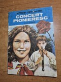 carte pentru copii - concert pionieresc - din anul 1989
