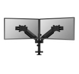 Brat Dublu Monitor Neomounts DS65S-950BL2 | Diagonala 24-34" | VESA 75/100mm | Greutate 11kg/ecran | Full Motion | Negru