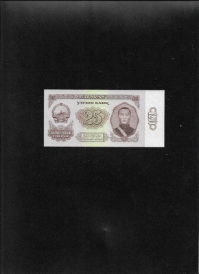 Mongolia 25 tugrik 1966 seria276147 unc foto