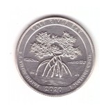 Moneda SUA 25 centi/quarter dollar 2020 D U.S. Virgin Islands, stare foarte buna, America de Nord, Cupru-Nichel