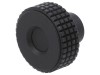 Buton de Reglare Negru &Oslash;31mm Filet M5