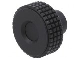 Buton de Reglare Negru &Oslash;31mm Filet M5