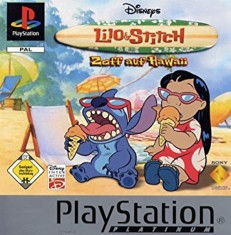 Joc PS1 Disney&amp;#039;s Lilo &amp;amp; Stitch ? Trouble in paradise PLATINUM foto