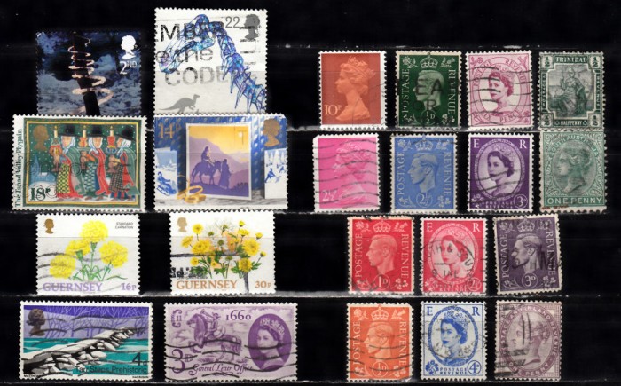 A7 T1 42 - Timbre foarte vechi - Anglia - Marea Britanie si colonii