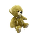 Ursulet Maro Nasturel Zbarlit 25cm Plus Botez Cadou Copii Vatelina Pufos