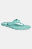 Helly Hansen slapi femei, culoarea negru, cu toc plat