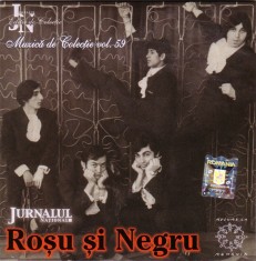 CD Rosu si Negru Jurnalul National rock romanesc Romania