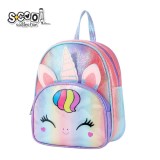 Ghiozdan gradinita GLITTER UNICORN, 25x32x11 cm - S-COOL, S-COOL / OFFISHOP