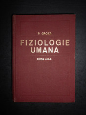 P. GROZA - FIZIOLOGIE UMANA foto