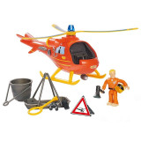 Cumpara ieftin Elicopter electric Simba Fireman Sam Wallaby cu figurina Tom