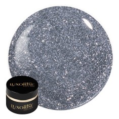 Gel UV Constructie Unghii RevoFlex Disco LUXORISE 15ml, Luxe Silver