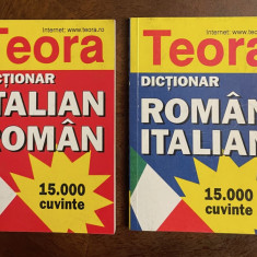 Dictionar Roman-Italian si Italian-Roman (2 vol. - Ca noi!)