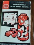 MANUSCRISELE DE LA MAREA MOARTA TD