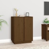 vidaXL Servantă, maro miere, 60x35x80 cm, lemn masiv de pin
