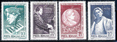 1964 LP591 serie Al III-lea Festival International George Enescu MNH foto