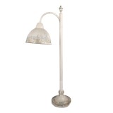 Veioza metal bej vintage 36x20x77 cm E27
