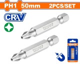 WADFOW - SET BITI PH1 50MM - 2 BUC PowerTool TopQuality
