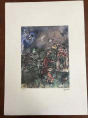 Litografie Marc Chagall 50x70 editie SPADEM foto
