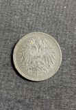 Moneda 20 helleri 1918 Austria