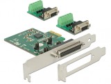 PCI Express la 2 x Serial RS-422/485 cu protectie ESD, Delock 65841