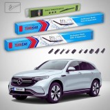 Cumpara ieftin Ștergătoare Mercedes-Benz EQC N293 2019-2023 | Set Față și Spate Flat &ndash; TeamCar&reg;