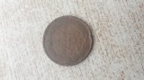 Suedia - 2 skilling banco 1845.