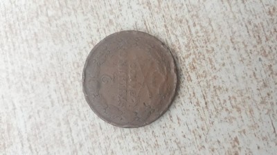 Suedia - 2 skilling banco 1845. foto