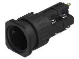 Comutator EAO 51-282.0252F, 2 NC x2 + 2 NO x2, 51 poziții, corp poziție stabilă
