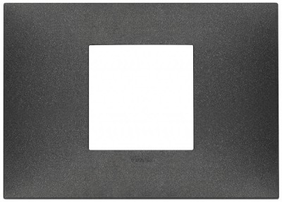 Rama Ornament 2M pt doza de 3M alb Vimar Neve carbon matt 09672.14 foto