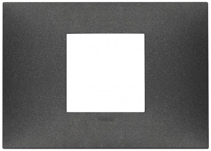 Rama Ornament 2M pt doza de 3M alb Vimar Neve carbon matt 09672.14