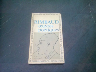OEUVRES POETIQUES - RIMBAUD foto