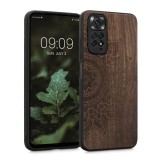 Husa Kwmobile pentru Xiaomi Redmi Note 11/Redmi Note 11s, Lemn, Maro, 57386.03, Carcasa